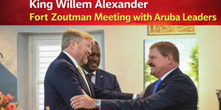 King Willem Alexander Fort Zoutman Meeting Aruba