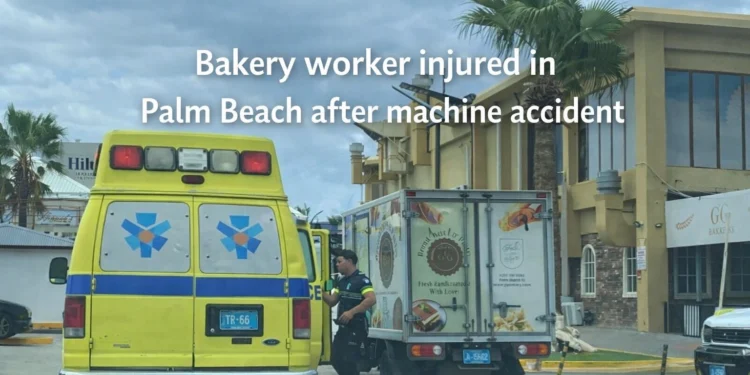 bakery worker injured in palm beach after machine accident