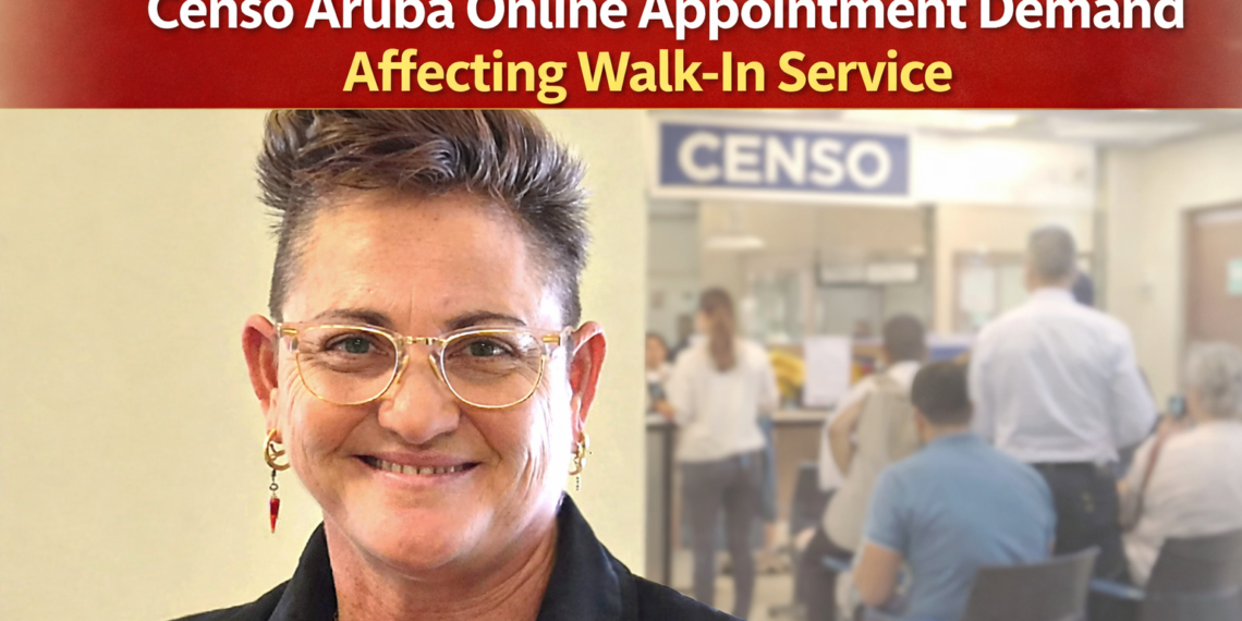 Censo Aruba online appointment demand
