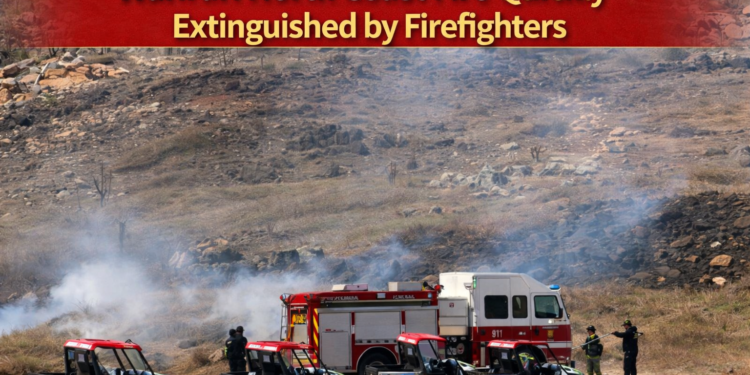 Wariruri North Coast Fire Quickly Extinguished by Firefighters Wariruri north coast fire