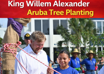 King Willem Alexander Aruba Tree Planting Event