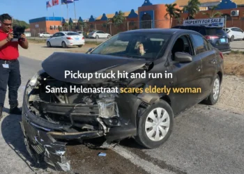Pickup truck hit and run in Santa Helenastraat scares elderly woman