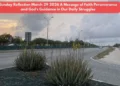 Sunday Reflection March 29 2026 A Message of Faith Perseverance and God's Guidance in Our Daily Struggles image 2026 03 29t222252.219