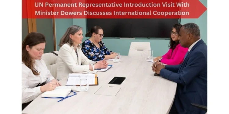 UN Permanent Representative Introduction Visit With Minister Dowers Discusses International Cooperation image (32)