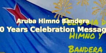 Aruba Himno Bandera 50 years celebration