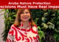 Aruba nature protection decisions