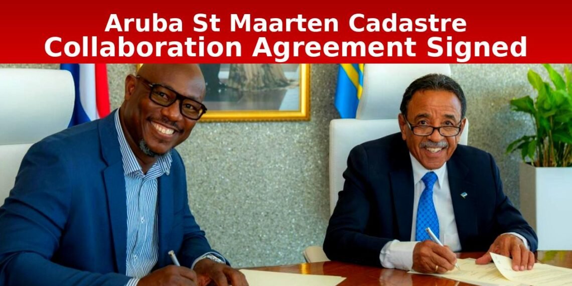 Aruba St Maarten cadastre collaboration