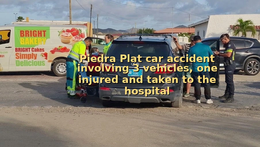 Piedra Plat car accident involving 3 vehicles, one injured and taken to the hospital piedra