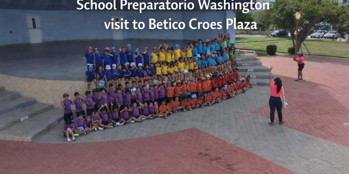 school preparatorio washington visit to betico croes plaza