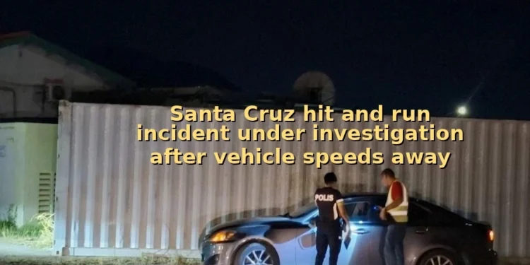 Santa Cruz hit and run incident under investigation after vehicle speeds away symbol