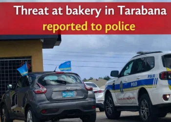 threat at bakery in tarabana reported to police