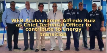 WEB Aruba names Alfredo Ruiz as Chief Technical Officer to contribute to energy transition webaruba