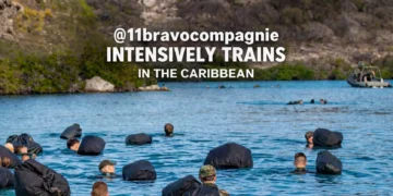 @11bravocompagnie intensively trains in the Caribbean wide