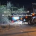 Woman driver crashes off Watty Vos Boulevard in Aruba woman driver crashes off watty vos boulevard in aruba