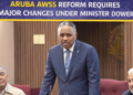 Aruba AWSS reform Minister Dowers