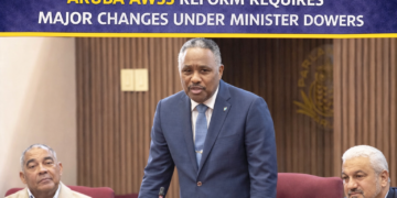 Aruba AWSS reform Minister Dowers