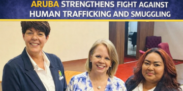 Aruba human trafficking and smuggling fight