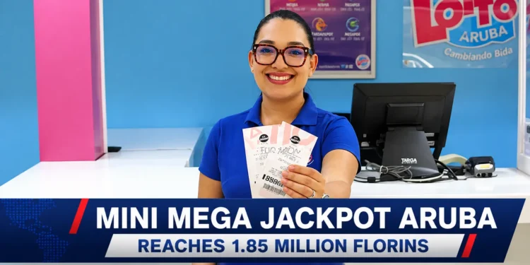 Mini Mega Jackpot Aruba Reaches 1.85 Million Florins