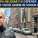 PPA Delegation Defends Aruba Status Aparte in Netherlands PPA defends Aruba Status Aparte Netherlands