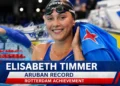 Elisabeth Timmer Aruban Record Rotterdam Achievement
