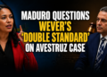 Maduro Questions Wever’s Double Standard on Avestruz Case