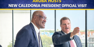 Aruba hosts New Caledonia President