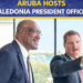 Aruba hosts New Caledonia President