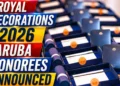 Royal Decorations 2026 Aruba Honorees Announced