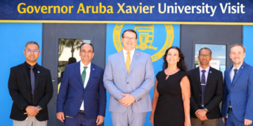 Governor Aruba Xavier University visit
