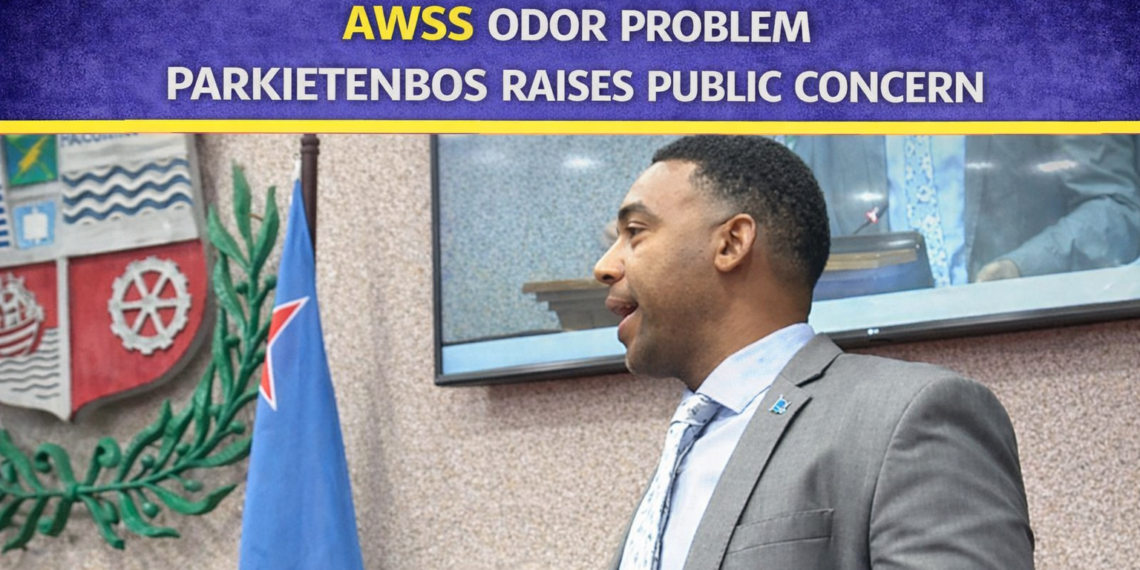 AWSS odor problem Parkietenbos Aruba