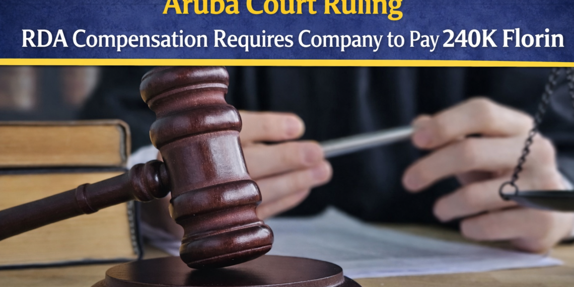 Aruba court ruling RDA compensation