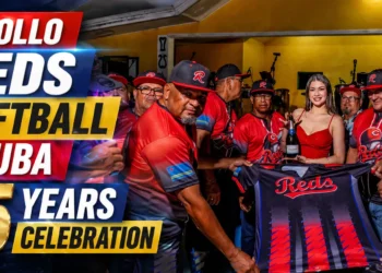 Criollo Reds Softball Aruba 25 Years Celebration