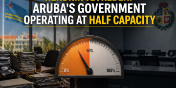Aruba's Government Operating at Half Capacity