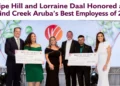 Felipe Hill and Lorraine Daal Honored as Wind Creek Aruba's Best Employees of 2025 bestemployeesof2025
