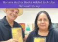 Bonaire Author Books Added to Aruba National Library books