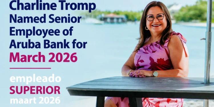 Charline Tromp Named Senior Employee of Aruba Bank for March 2026 charline