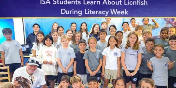 ISA Students Learn About Lionfish During Literacy Week isa
