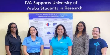 IVA Supports University of Aruba Students in Research iva