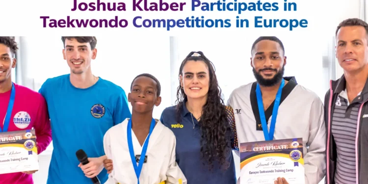 Joshua Klaber Participates in Taekwondo Competitions in Europe joshuaklaber