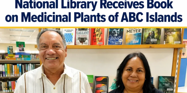 National Library Receives Book on Medicinal Plants of ABC Islands national