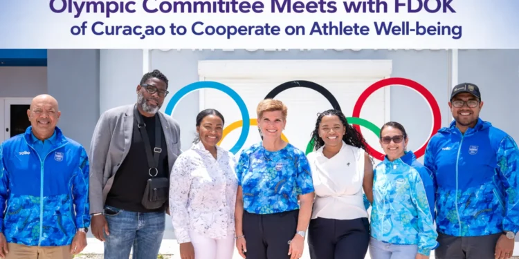 Olympic Committee Meets with FDOK of Curaçao to Cooperate on Athlete Well-being olympic
