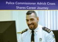 Police Commissioner Adrick Croes Shares Career Journey police