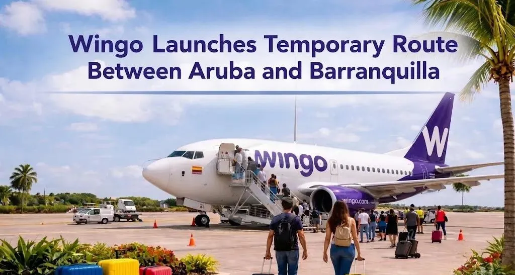Wingo Launches Temporary Route Between Aruba and Barranquilla wingo