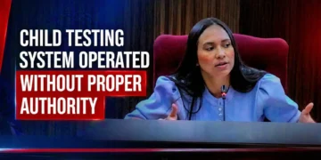 aa0333be 5fe0 4384 b5e3 Child Testing System Operated Without Proper Authority