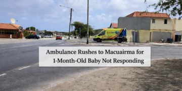 Ambulance Rushes to Macuarima for 1-Month-Old Baby Not Responding ambulancerushes