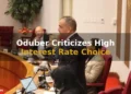 Oduber Criticizes High Interest Rate Choice