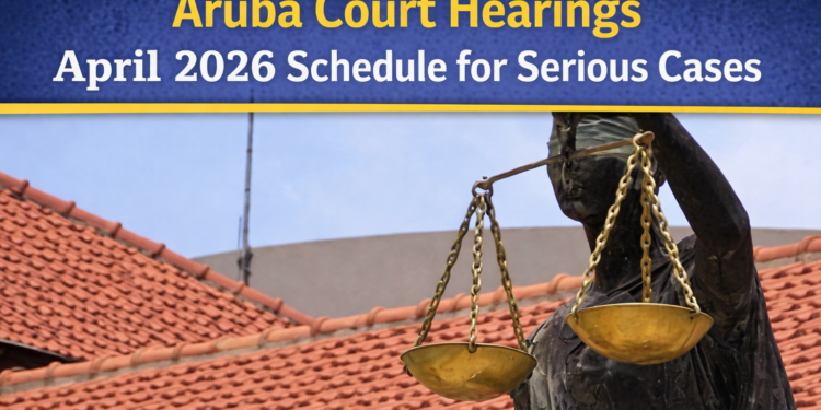 Aruba Court hearings April 2026 schedule for serious cases