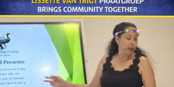 Lissette van Trigt praatgroep Aruba