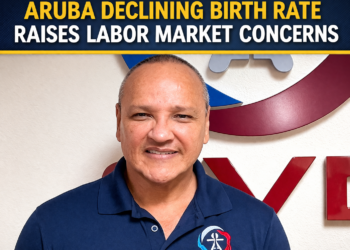 Aruba declining birth rate labor market