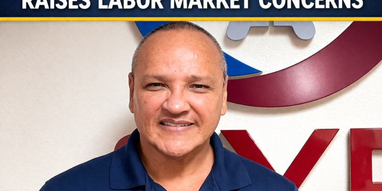 Aruba declining birth rate labor market